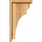 Ekena Millwork Yorktown Rough Sawn Corbel w/Backplate, Western Red Cedar, 6"W x 10"D x 18"H COR06X10X18YOR01RWR - alternate 4